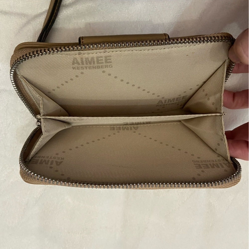 Aimee Kestenberg Tan Wristlet Wallet 2328 - Picture 7 of 10